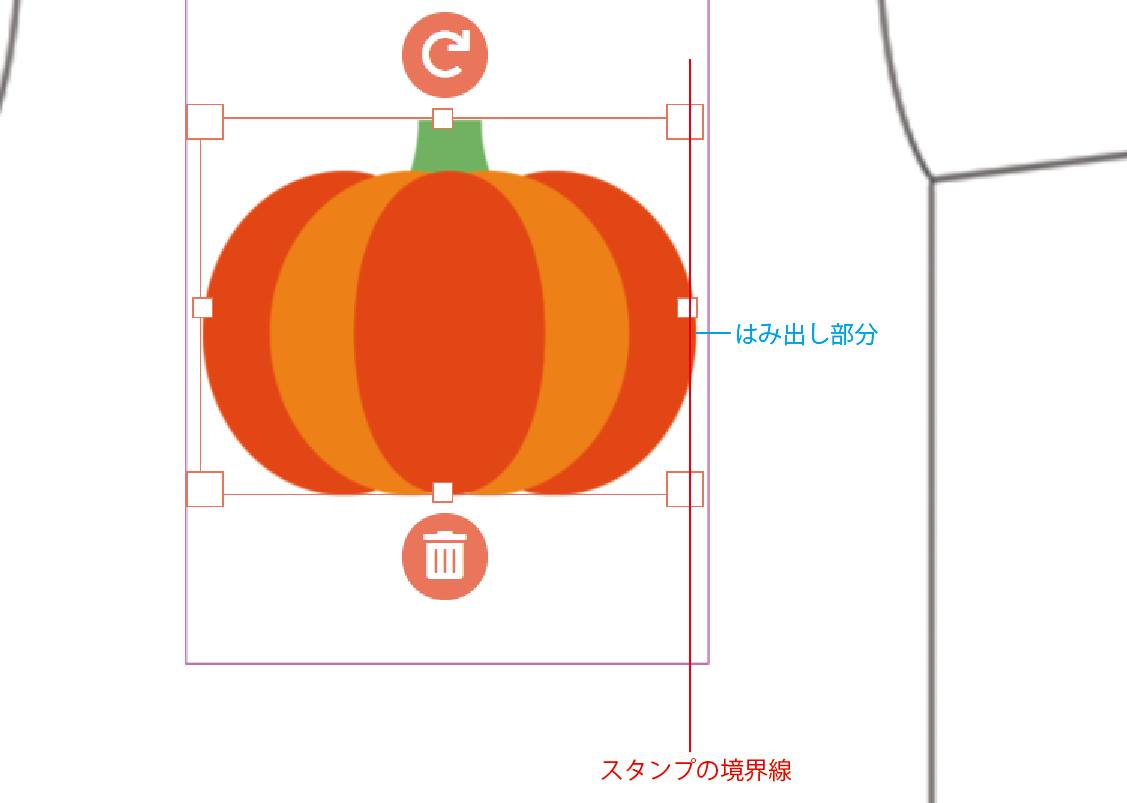 パーツ枠線ずれ